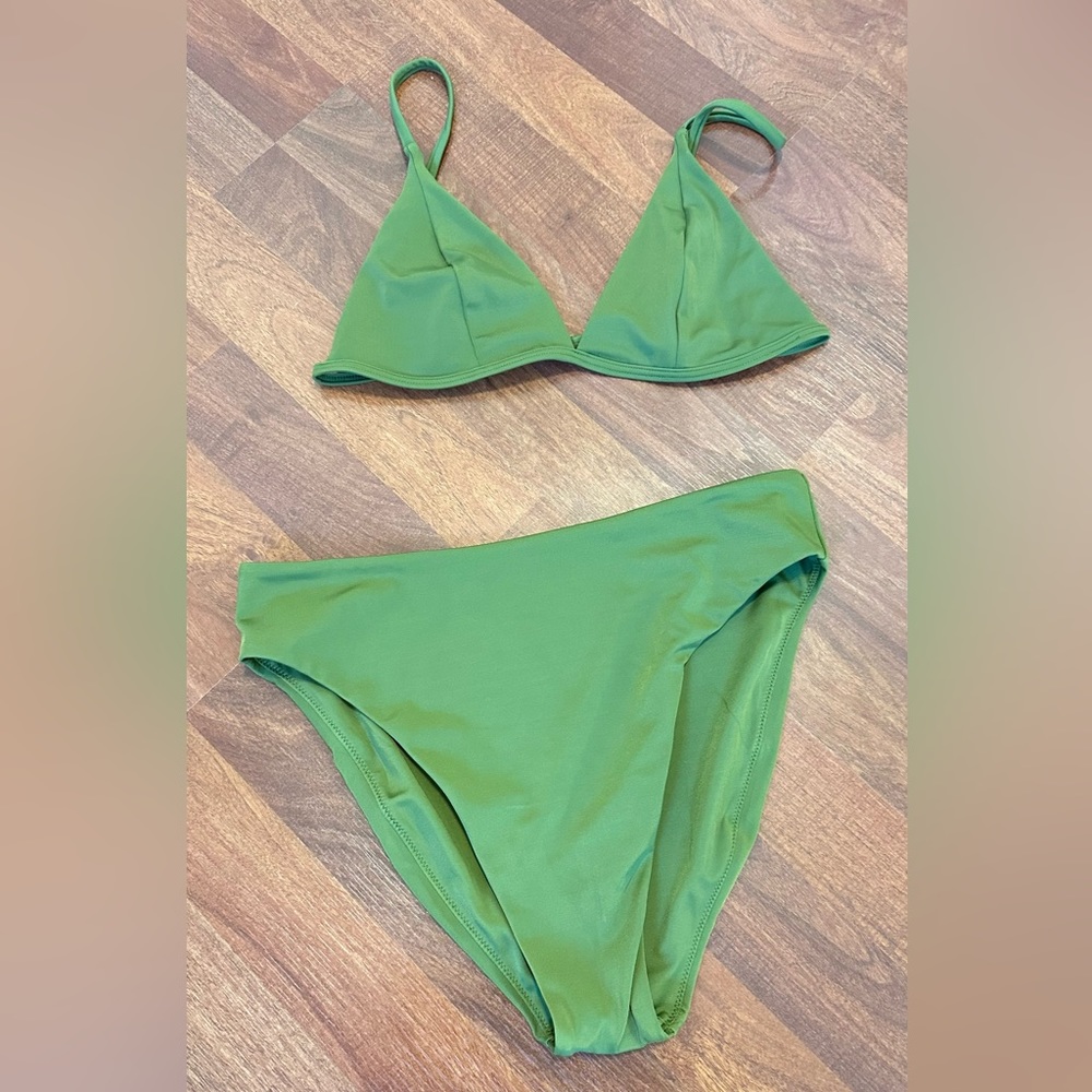 Green Parade Bikini Size Large